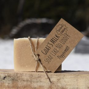 Peppermint Goat's Milk Soap Like No Udder