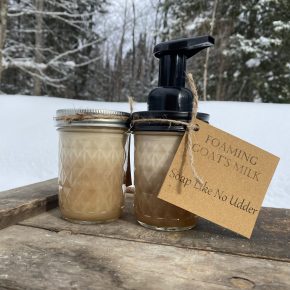 Foaming Goat's Milk Soap Like No Udder