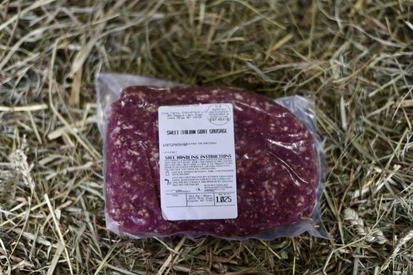 Pasture Raised Sweet Italian Goat Sausage (Loose)